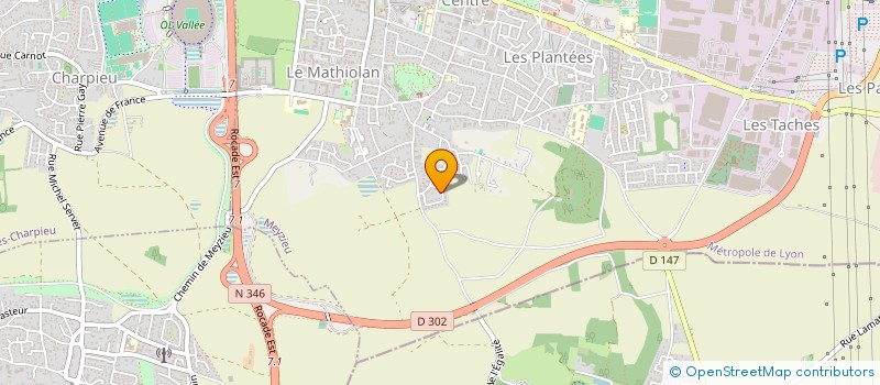 localisation de l'entreprise LIDA  MEYZIEU