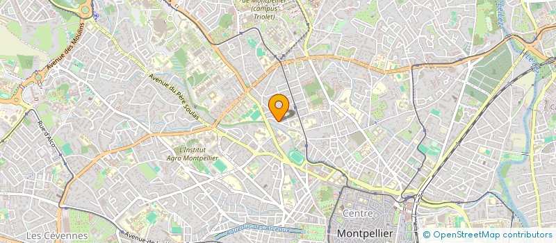 localisation de l'entreprise LIDANTE  MONTPELLIER