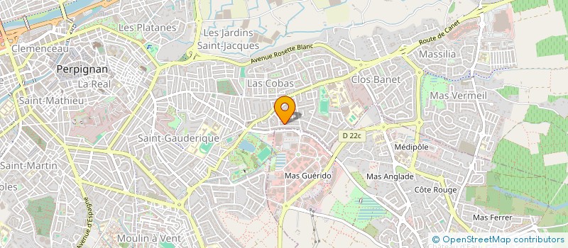 localisation de l'entreprise LIDAYO  PERPIGNAN