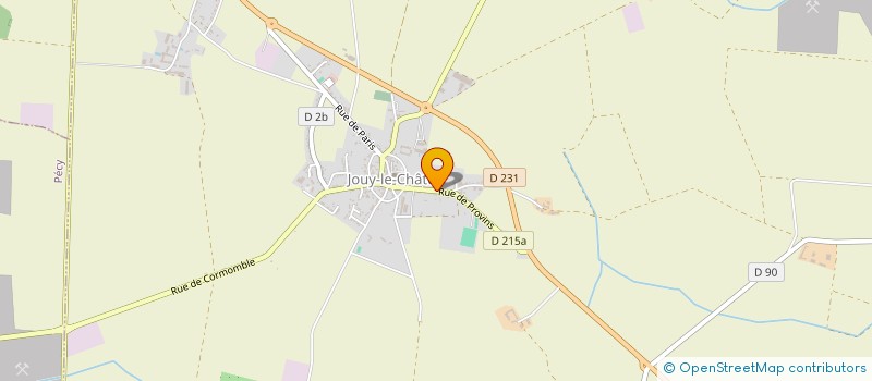 localisation de l'entreprise LIDEALE RENOVATION à JOUY-LE-CHATEL