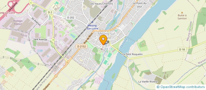 localisation de l'entreprise LIDEF à MEUNG-SUR-LOIRE