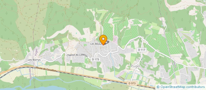 localisation de l'entreprise LIDEGIA  PUGET