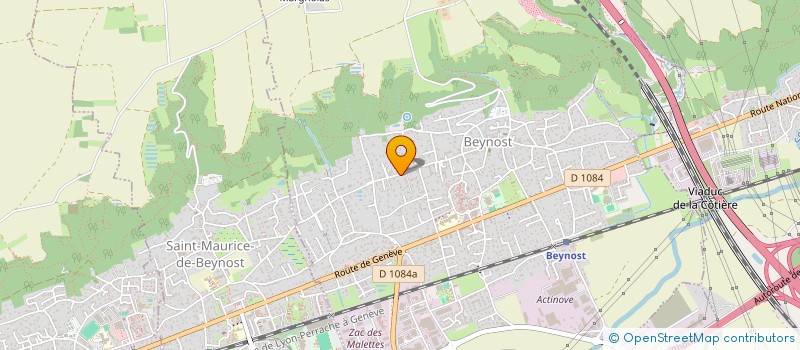 localisation de l'entreprise LIDEPAL97 à BEYNOST