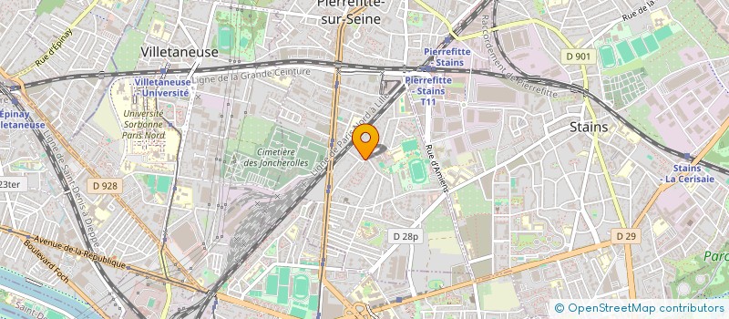 localisation de l'entreprise LIDER à PIERREFITTE-SUR-SEINE