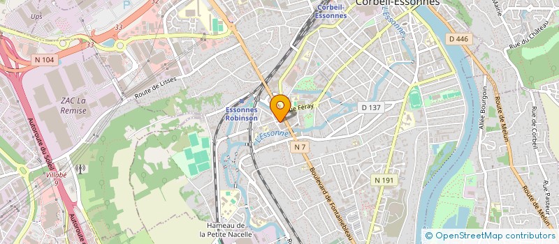 localisation de l'entreprise LIDER à CORBEIL-ESSONNES