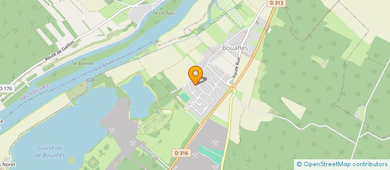 localisation de l'entreprise LIDER BARDAGE  BOUAFLES