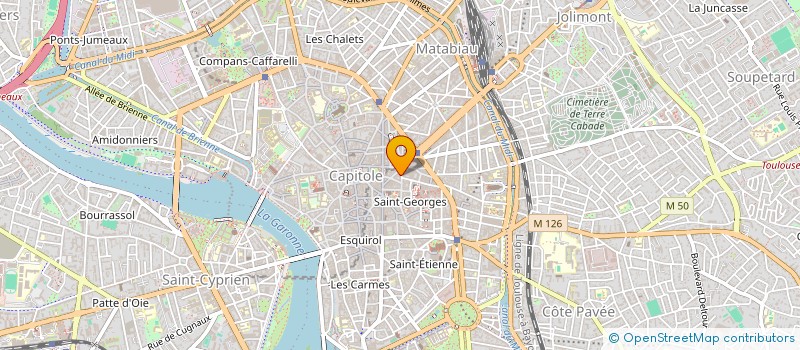localisation de l'entreprise LIDERAZ à TOULOUSE