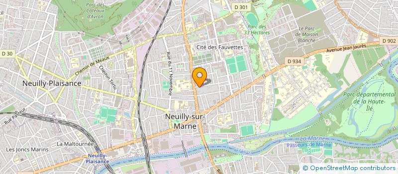 localisation de l'entreprise LIDI à NEUILLY-SUR-MARNE