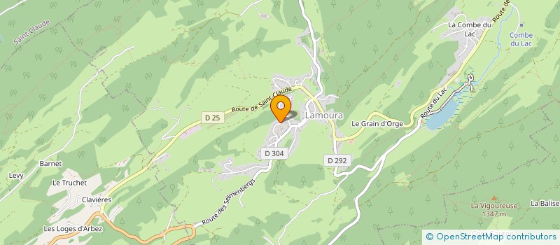 localisation de l'entreprise LIDI BAR  LAMOURA