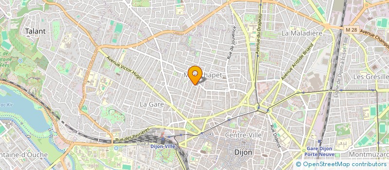 localisation de l'entreprise LIDIMA à DIJON