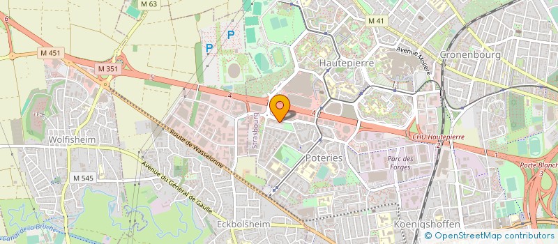 localisation de l'entreprise LIDL ENERGIE à STRASBOURG