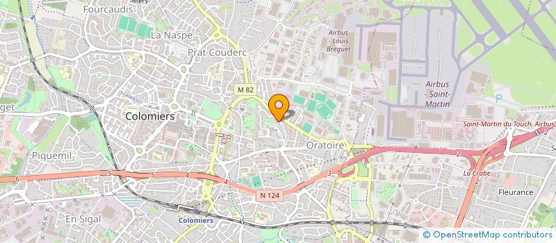 localisation de l'entreprise LIDOMA CONSEILS à COLOMIERS