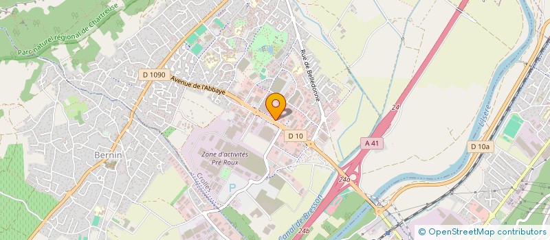 localisation de l'entreprise LIDOR DISTRIBUTION à CROLLES