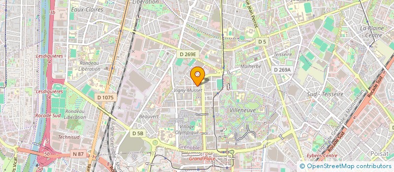 localisation de l'entreprise LIDS SECURITE à GRENOBLE