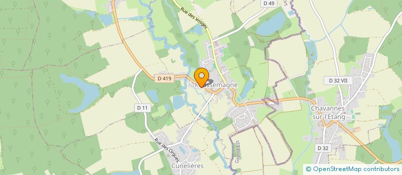 localisation de l'entreprise LIDY à FRAIS
