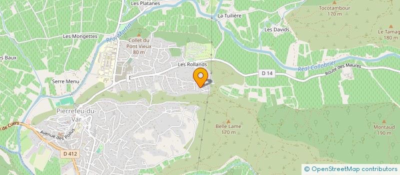 localisation de l'entreprise LIDYENNI  PIERREFEU-DU-VAR