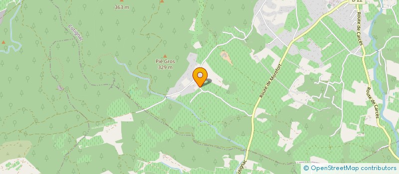 localisation de l'entreprise LIE FEN  COTIGNAC