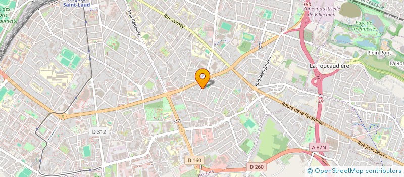 localisation de l'entreprise LIEB AIR TERRE à ANGERS