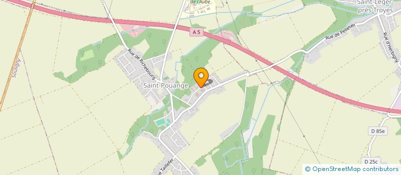 localisation de l'entreprise LIEBIN MENUISERIE EBENISTERIE à SAINT-POUANGE