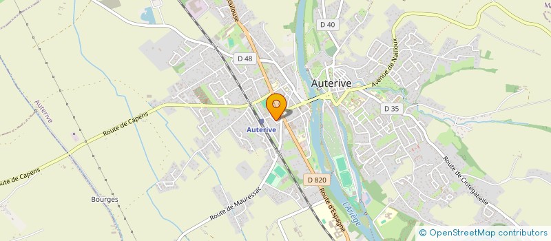 localisation de l'entreprise LIECHTI  AUTERIVE