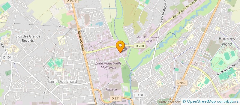 localisation de l'entreprise LIEDALUC  SAINT-DOULCHARD