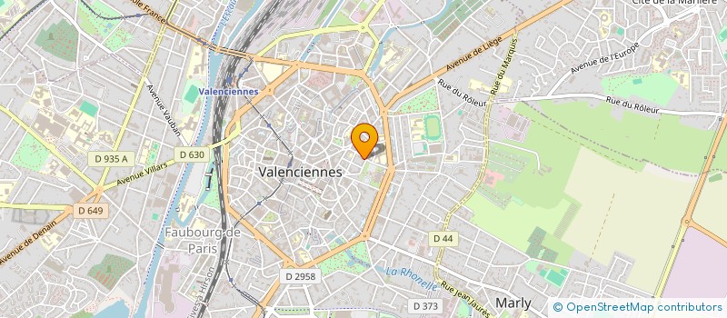 localisation de l'entreprise LIEGE 143 à VALENCIENNES