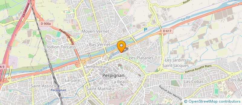 localisation de l'entreprise LIEHDI  PERPIGNAN