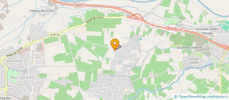 localisation de l'entreprise LIELOU à PERPIGNAN