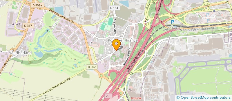 localisation de l'entreprise LIEN AERI TRANSP INTER FRANCE ALGERIE  ROISSY-EN-FRANCE