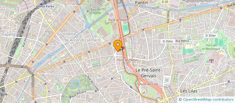 localisation de l'entreprise LIEN COMMUN  PARIS