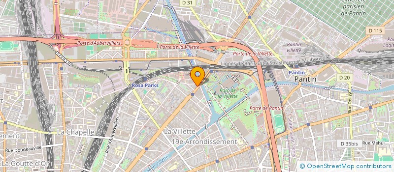 localisation de l'entreprise LIEN GIE  PARIS