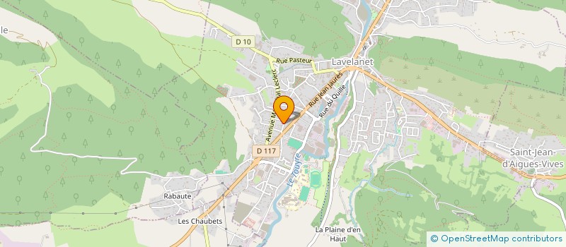 localisation de l'entreprise LIEN IMMO à LAVELANET