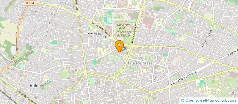 localisation de l'entreprise LIEN INVISIBLE à PAU