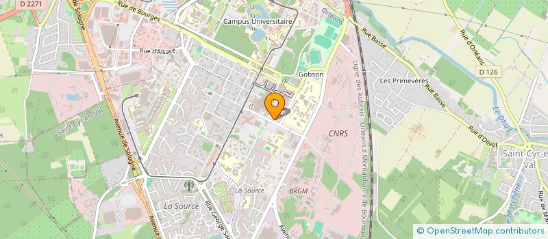 localisation de l'entreprise LIEN SOCIAL ET MEDIATION à ORLEANS