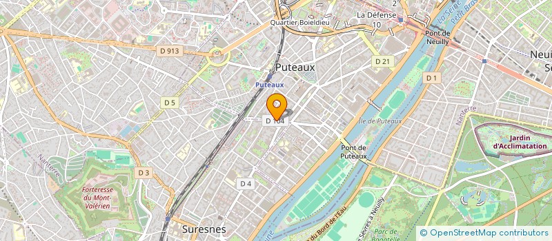 localisation de l'entreprise LIENCO à BUSSY-SAINT-GEORGES