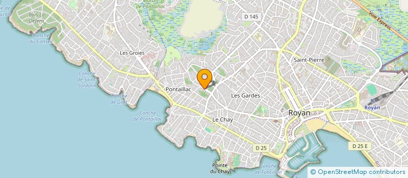 localisation de l'entreprise LIENLI  ROYAN