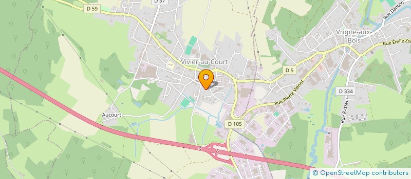 localisation de l'entreprise LIENNARD  VIVIER-AU-COURT