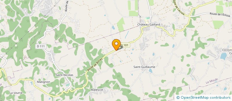 localisation de l'entreprise LIENS à LE MOULE