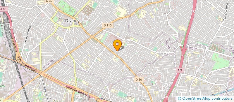 localisation de l'entreprise LIENS ACTIONS COMMUNES (LAC) à DRANCY