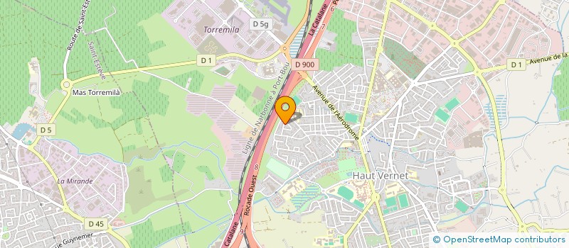 localisation de l'entreprise LIENS D AMITIE DOUVERTURE ET DE SOLIDARITE à PERPIGNAN