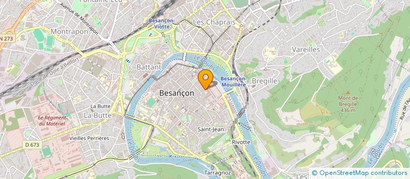 localisation de l'entreprise LIENS (LIEU D'ACCUEIL INCONDITIONNEL D'EXPERIMENTATIONS NOVATRICES ET SOCIALES) à BESANCON