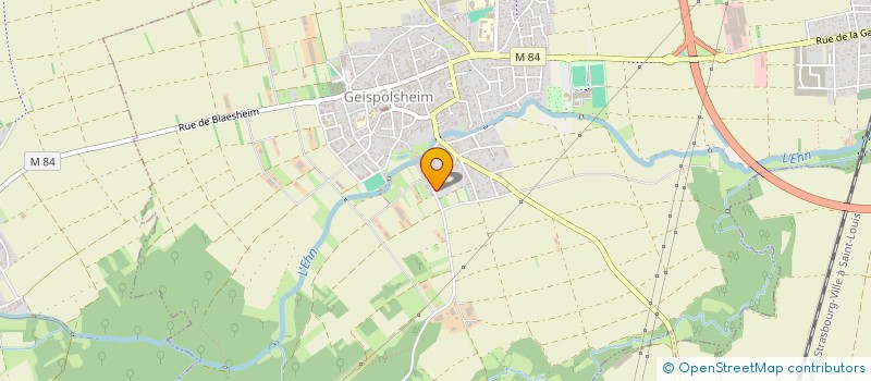 localisation de l'entreprise LIEPVRE  GEISPOLSHEIM