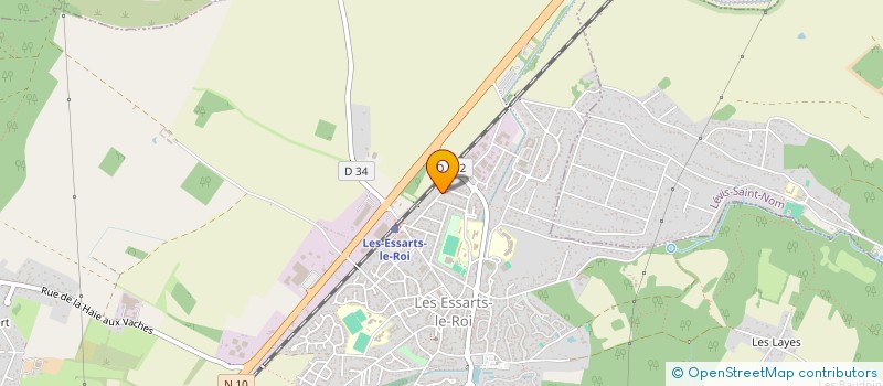 localisation de l'entreprise LIERRE  LE PERRAY-EN-YVELINES