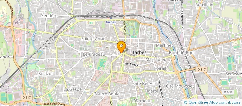 localisation de l'entreprise LIESTA INVESTISSEMENTS  TARBES