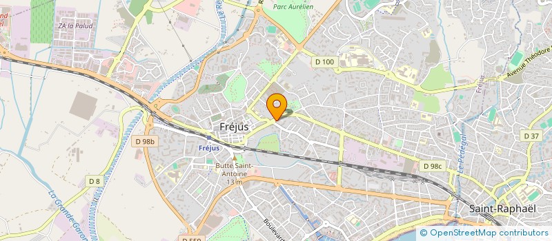 localisation de l'entreprise LIETOT à FREJUS