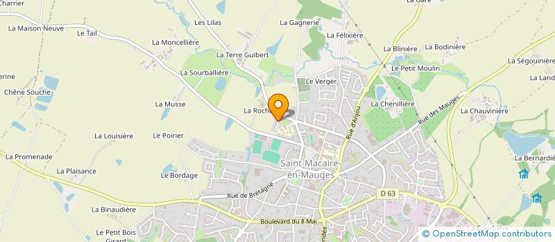 localisation de l'entreprise LIEU ASSOCIATIF CRESPINOIS à SEVREMOINE