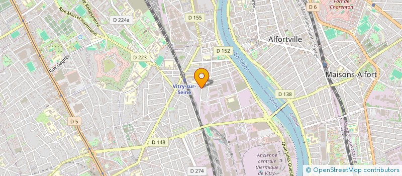 localisation de l'entreprise LIEU D'ECHANGE ET D'INNOVATION OUVERT A TOUS ET SOLIDAIRE à VITRY-SUR-SEINE