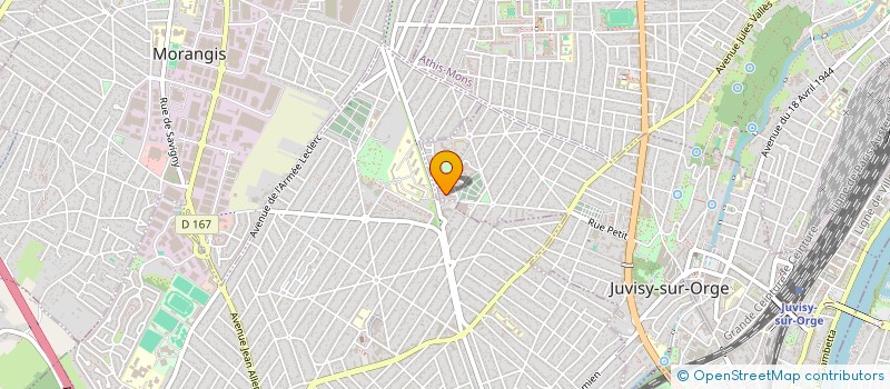 localisation de l'entreprise LIEU DE SECOURS  JUVISY-SUR-ORGE