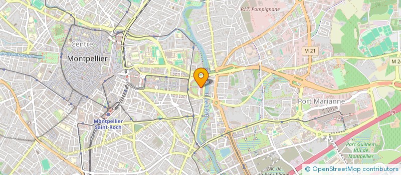 localisation de l'entreprise LIEU DE VIE JANUSZ KORCZAK à MONTPELLIER