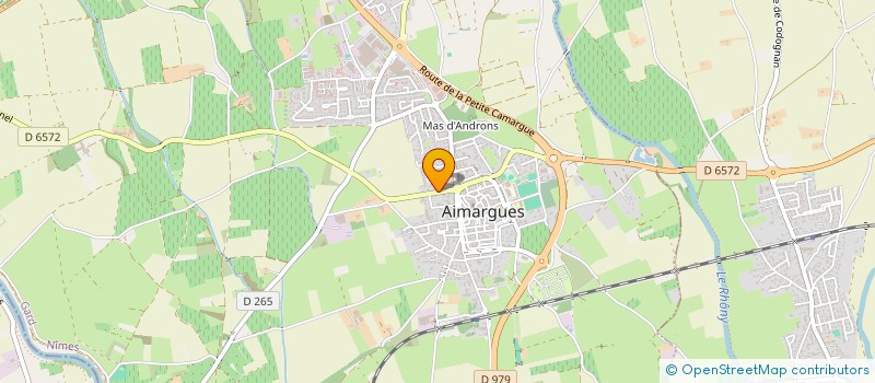 localisation de l'entreprise LIEU DE VIE LE CORAL à AIMARGUES